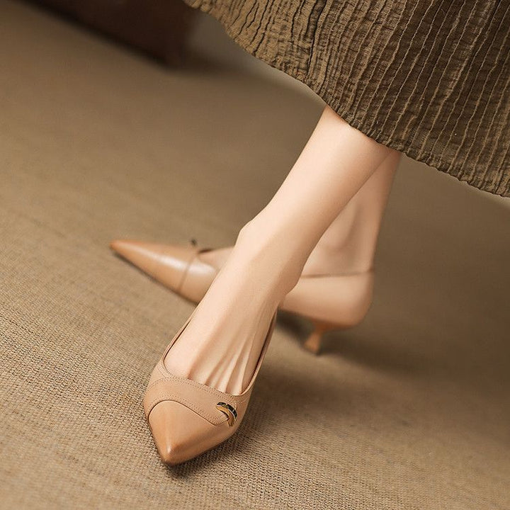 Marina Leather Women's Shoes — photo 3
