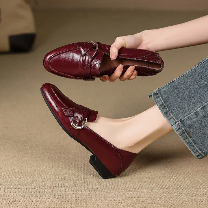 Clara Genuine Leather Loafers — photo 11