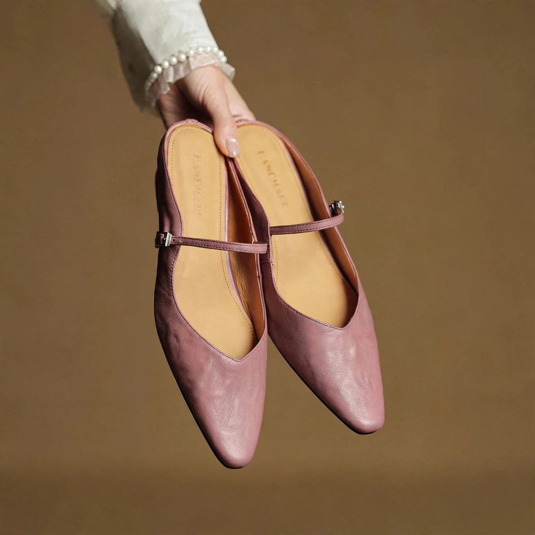 Orella Genuine Leather Mules