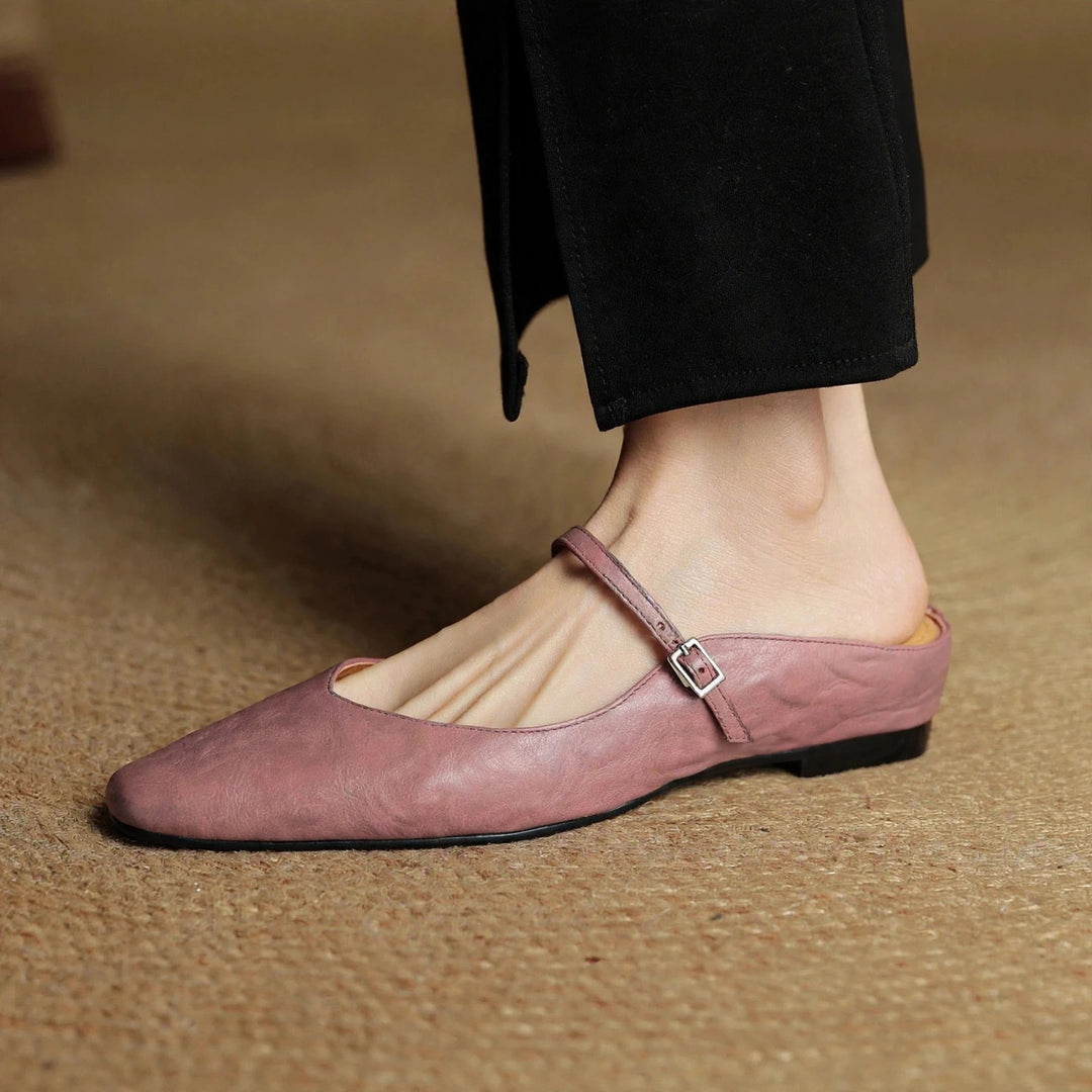 Orella Genuine Leather Mules