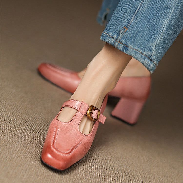 Morgan Genuine Leather Heels — photo 10