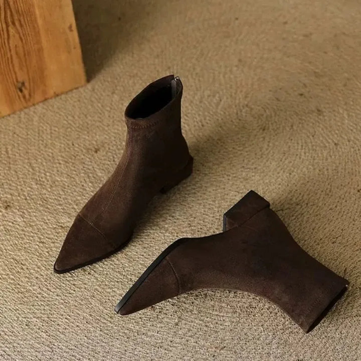 Marina Pointed-Toe Short Boots — photo 4