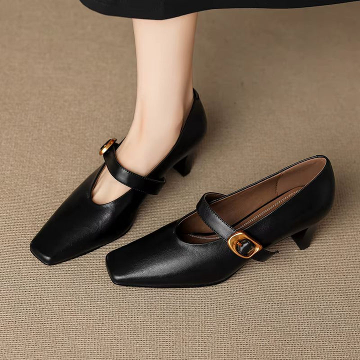 Clara Genuine Leather Mary Janes — photo 9