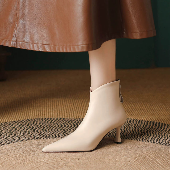 Selina Genuine Leather Boots — photo 12