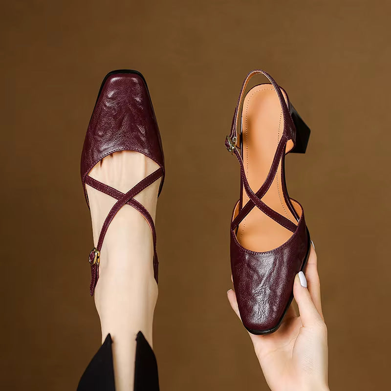 Marceline Real Leather Sandals — photo 14