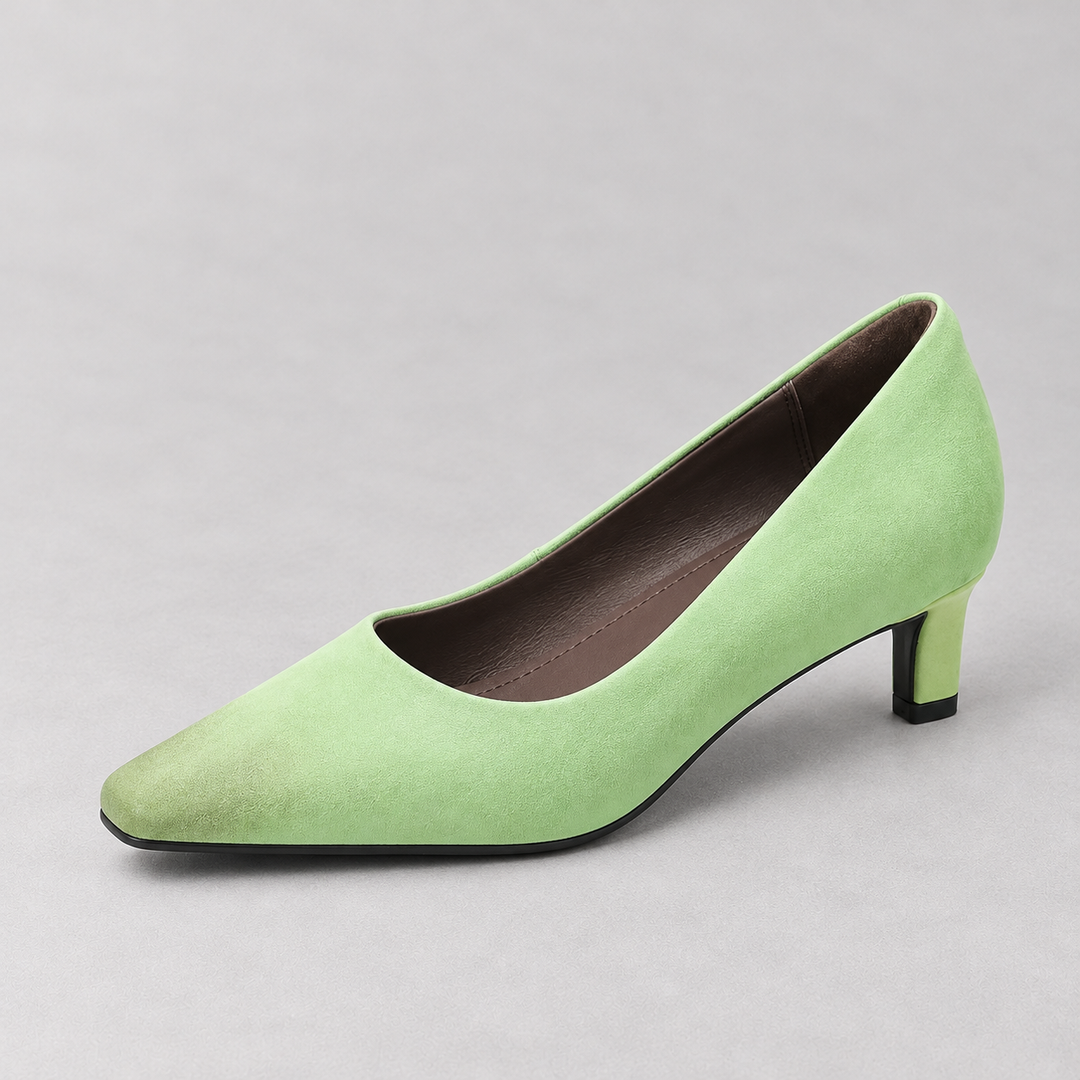 Evelyn Genuine Leather Heels
