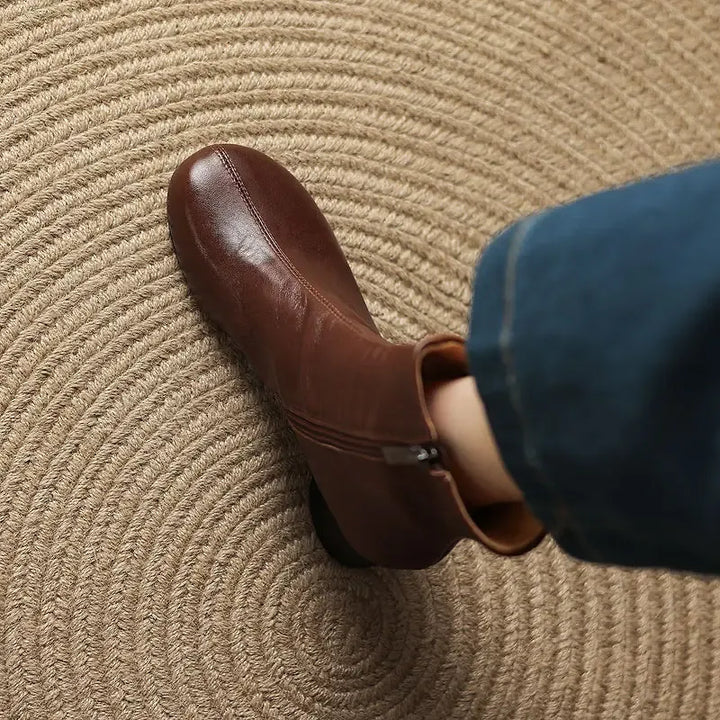 Clara Genuine Leather Boots — photo 14