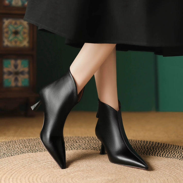 Selina Genuine Leather Boots — photo 23