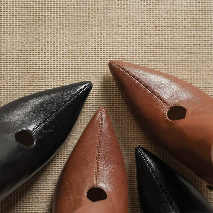 Verena Genuine Leather Heels — photo 1