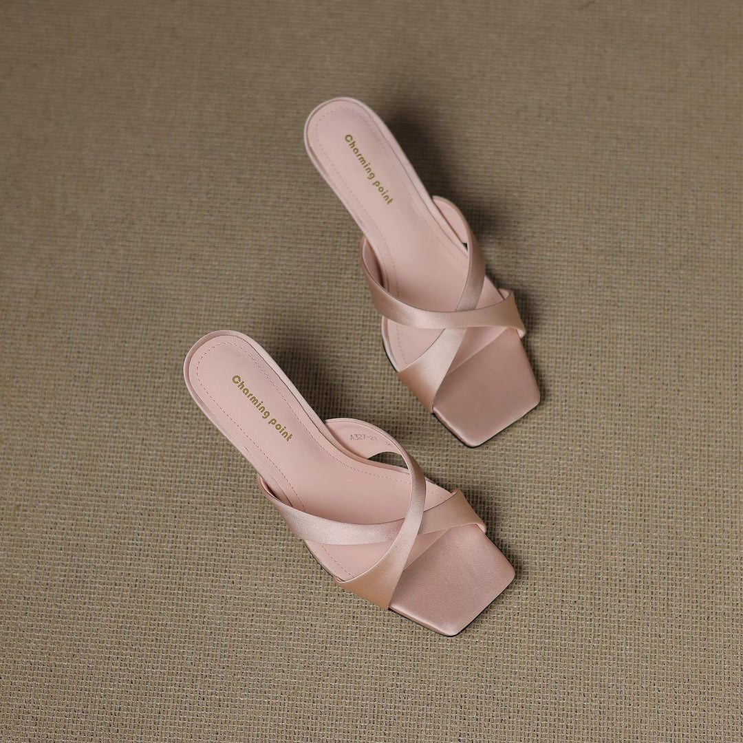 Clemence Genuine Leather Mules — photo 4