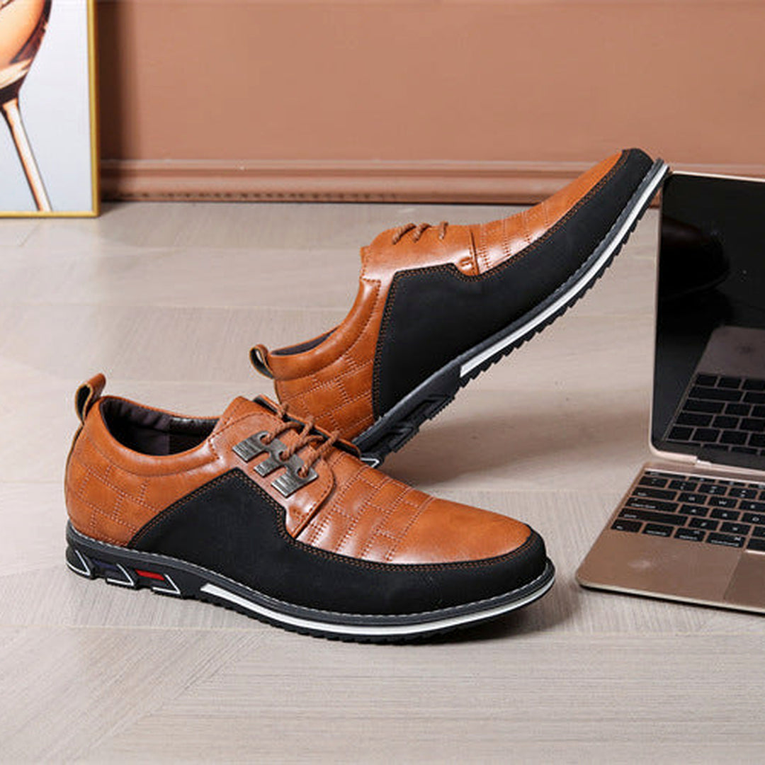 Orlan Lace-Up Leather Shoes