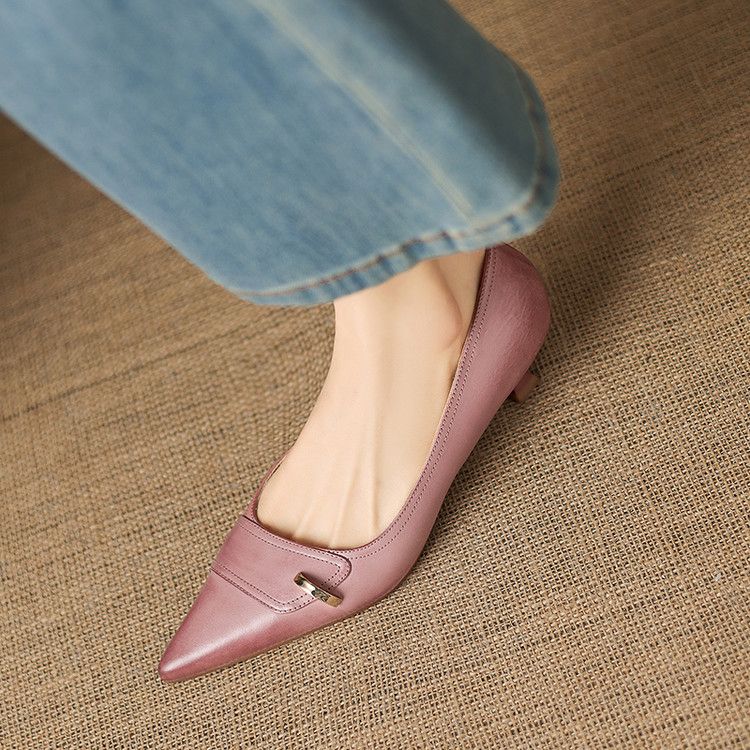 Marina Leather Women's Shoes — photo 12