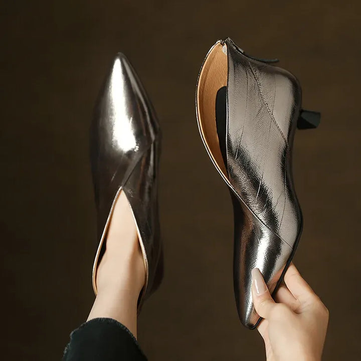 Clara Genuine Leather Ankle Boots — photo 11