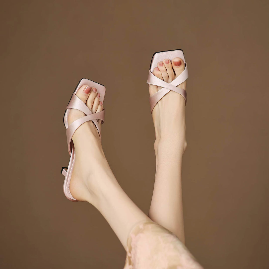 Clemence Genuine Leather Mules — photo 14