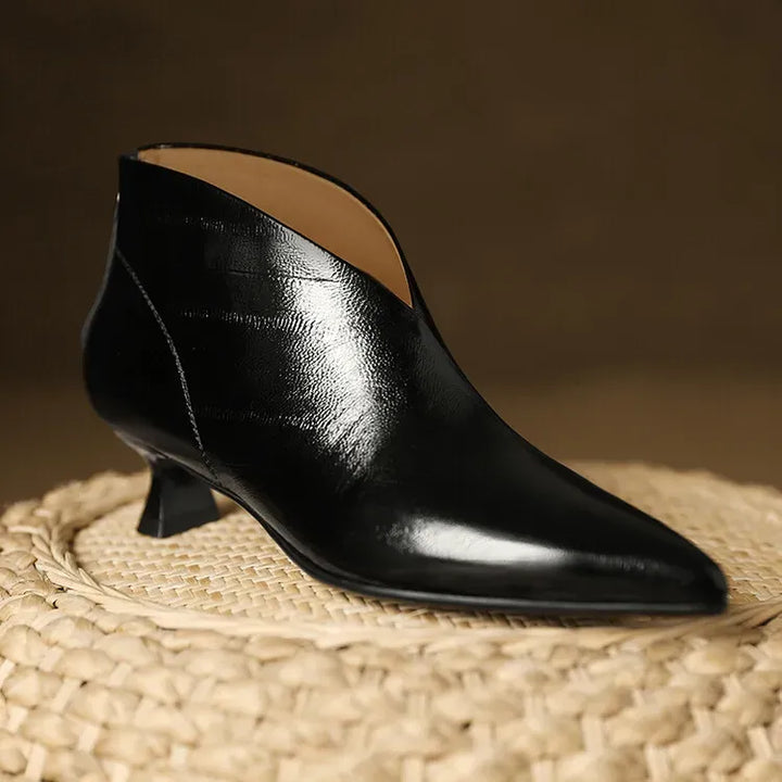 Clara Genuine Leather Ankle Boots — photo 3