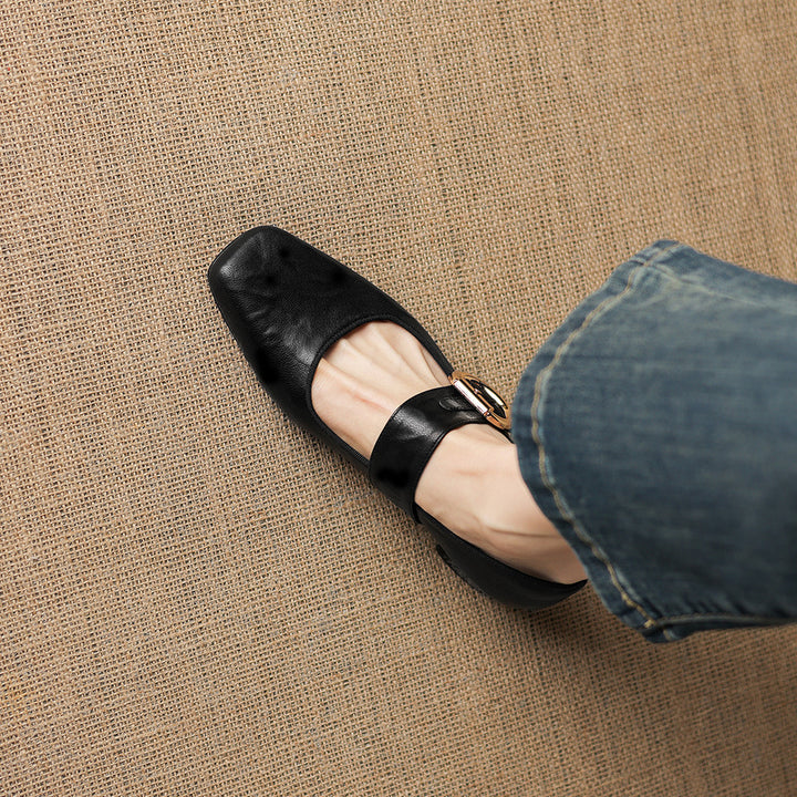 Vivi Genuine Leather Heels
