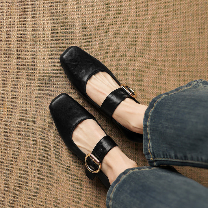 Vivi Genuine Leather Heels