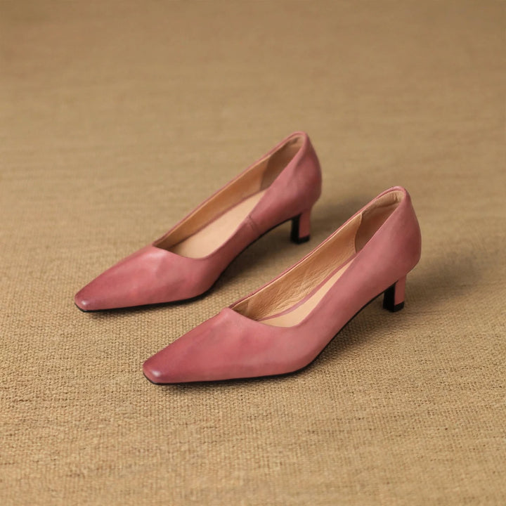 Bianca Genuine Leather Heels