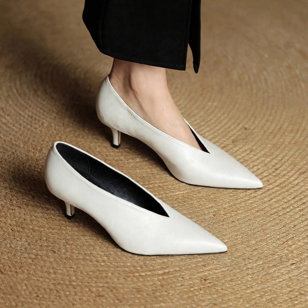 Katrin Genuine Leather Heels