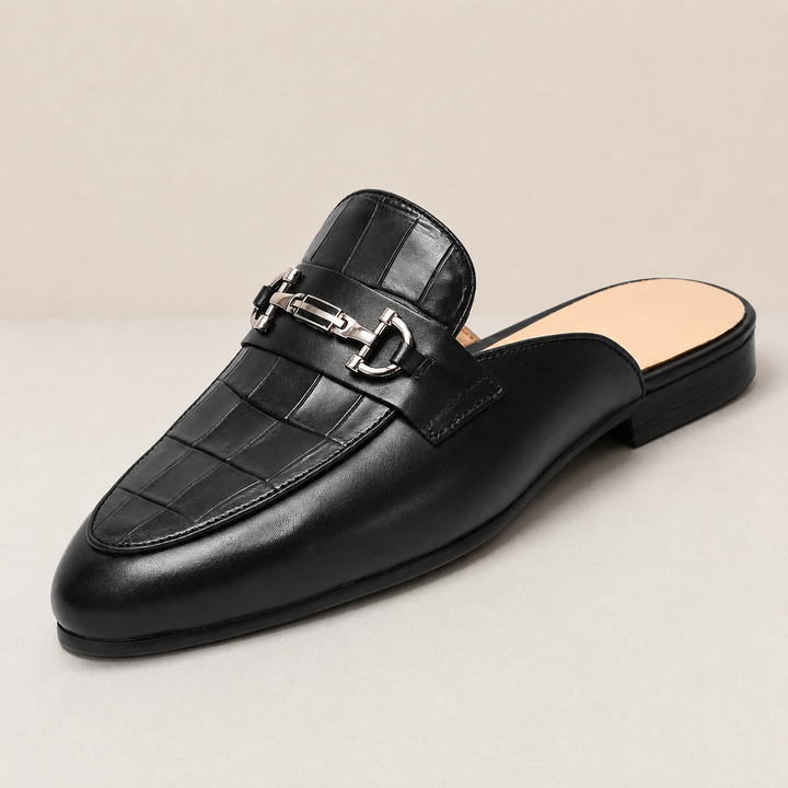 Velto Genuine Leather Horse-Bit Mules