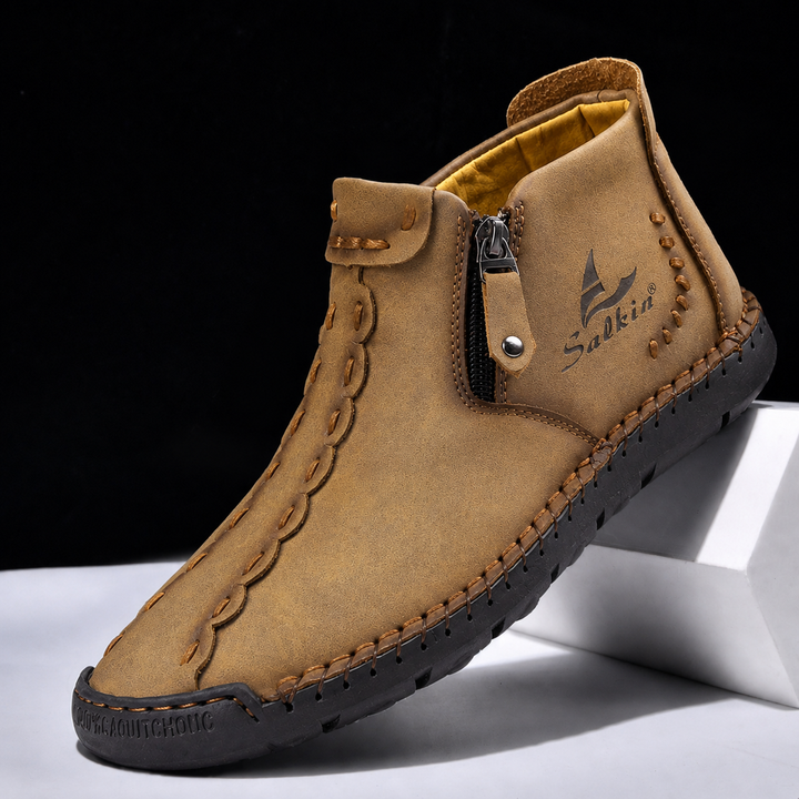 Ryder Premium Leather Ankle Shoes