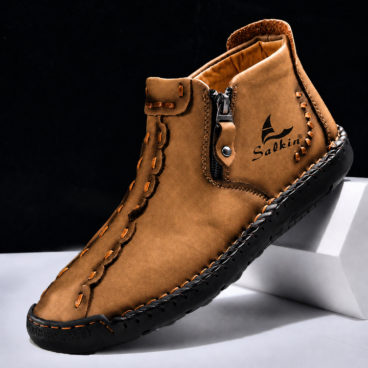 Ryder Premium Leather Ankle Shoes