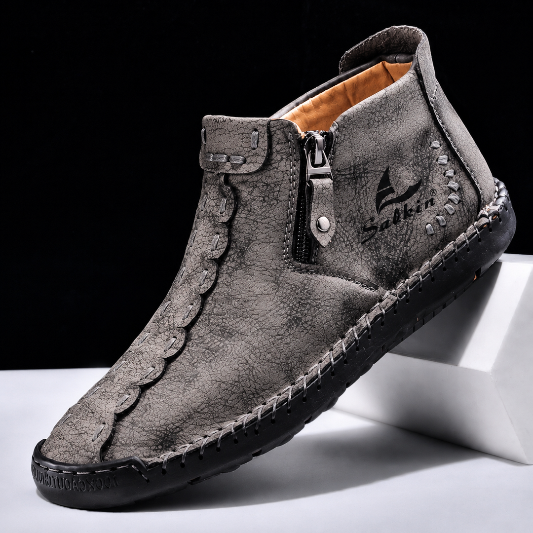Ryder Premium Leather Ankle Shoes