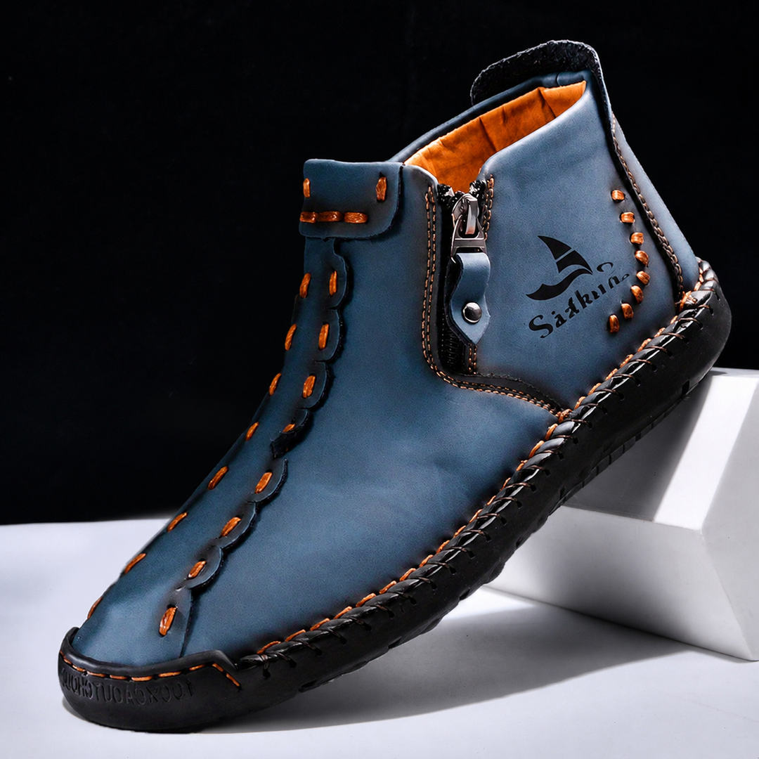 Ryder Premium Leather Ankle Shoes