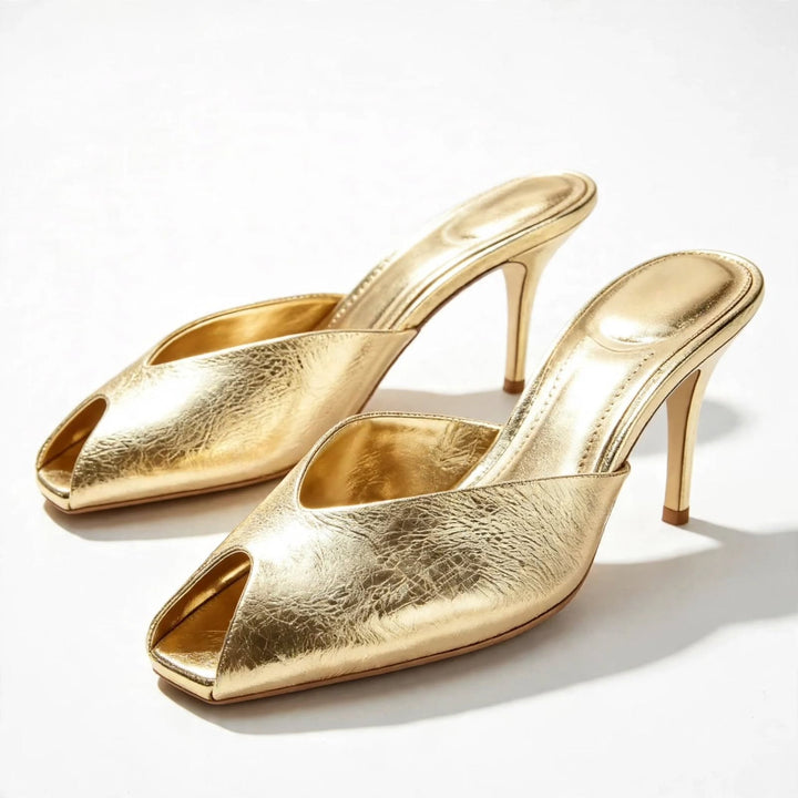Seraphina Genuine Leather Heels