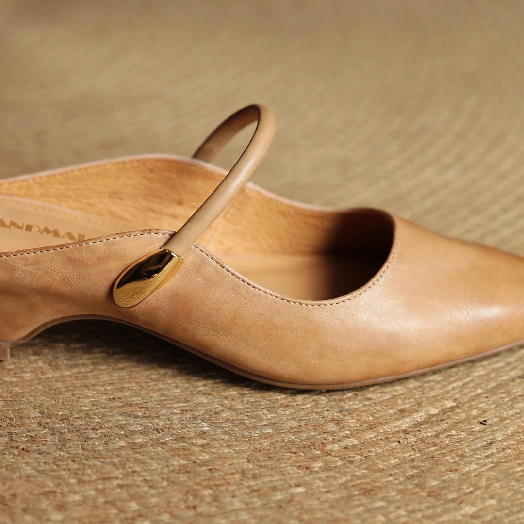 Jocelyn Genuine Leather Mules
