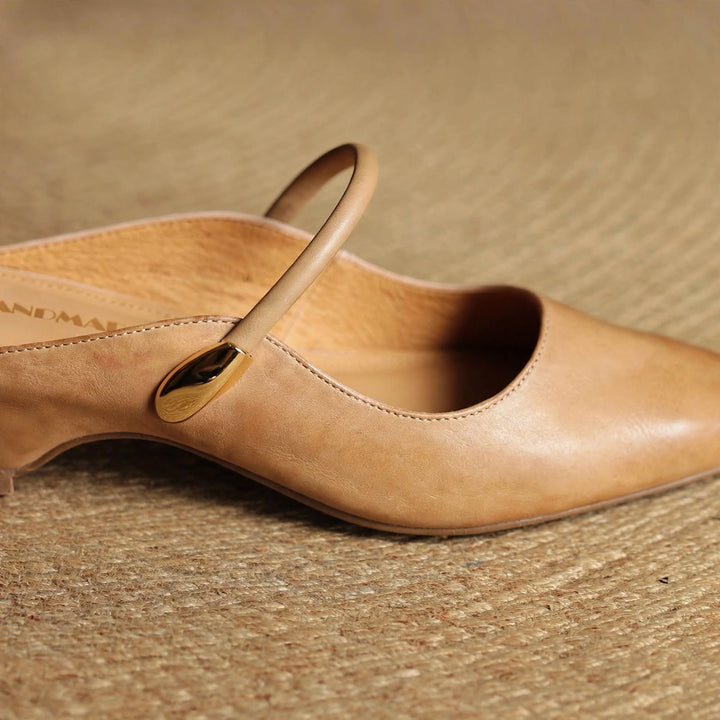 Jocelyn Genuine Leather Mules