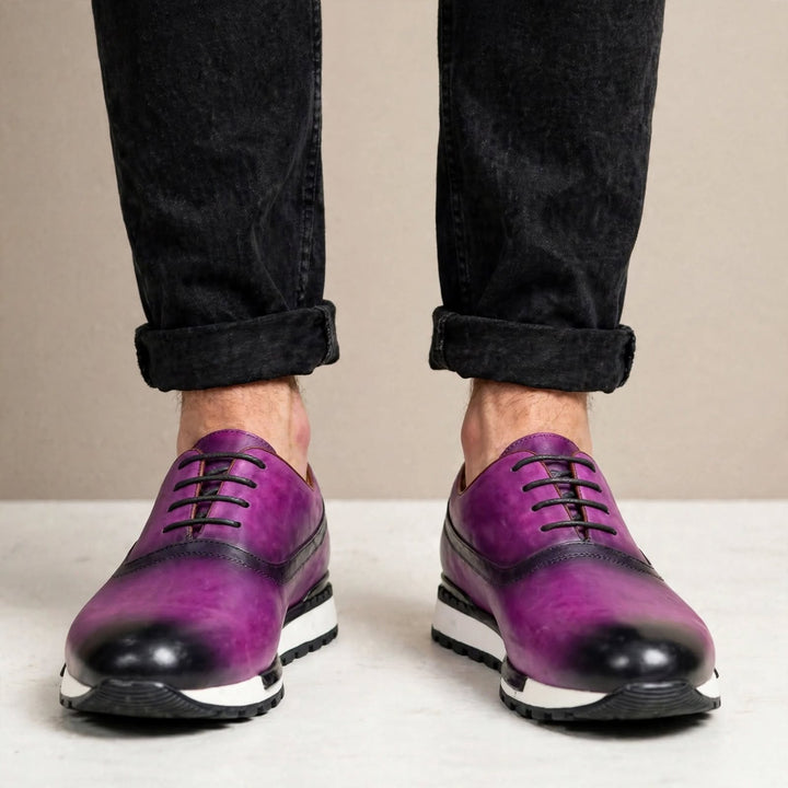 Tresten Cowhide Leather Shoes