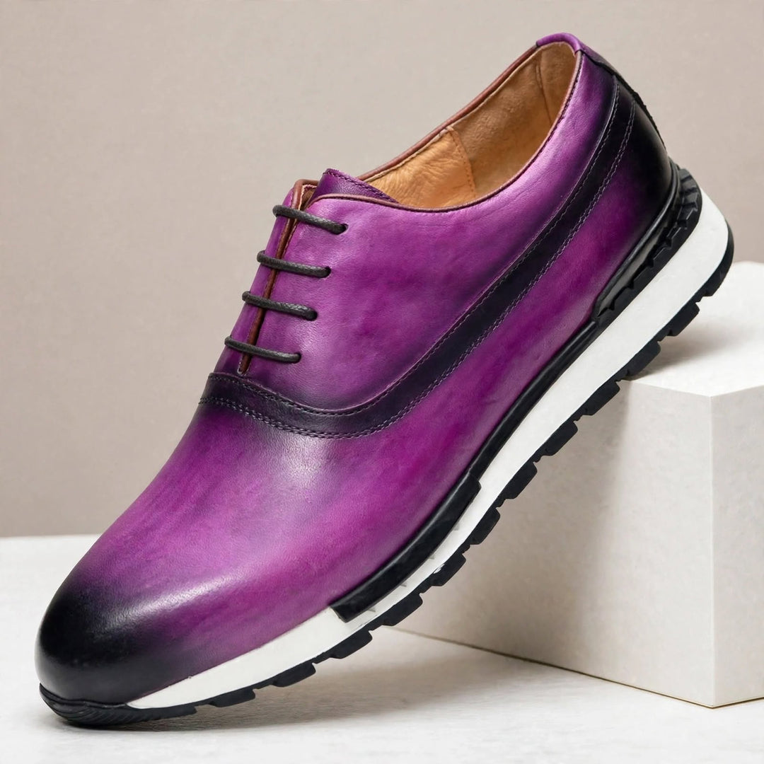 Tresten Cowhide Leather Shoes