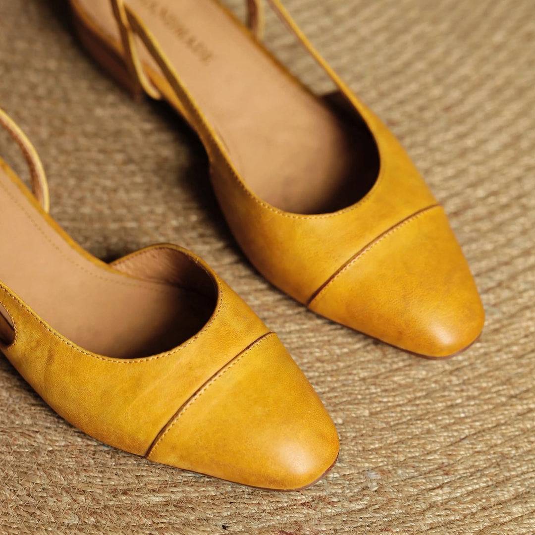 Ada Genuine Leather Mules