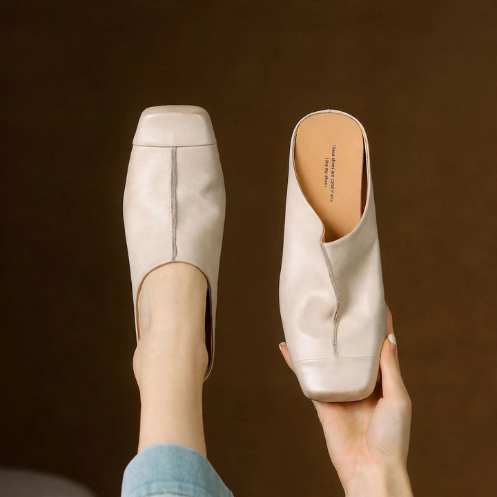 Priya Genuine Leather Mules