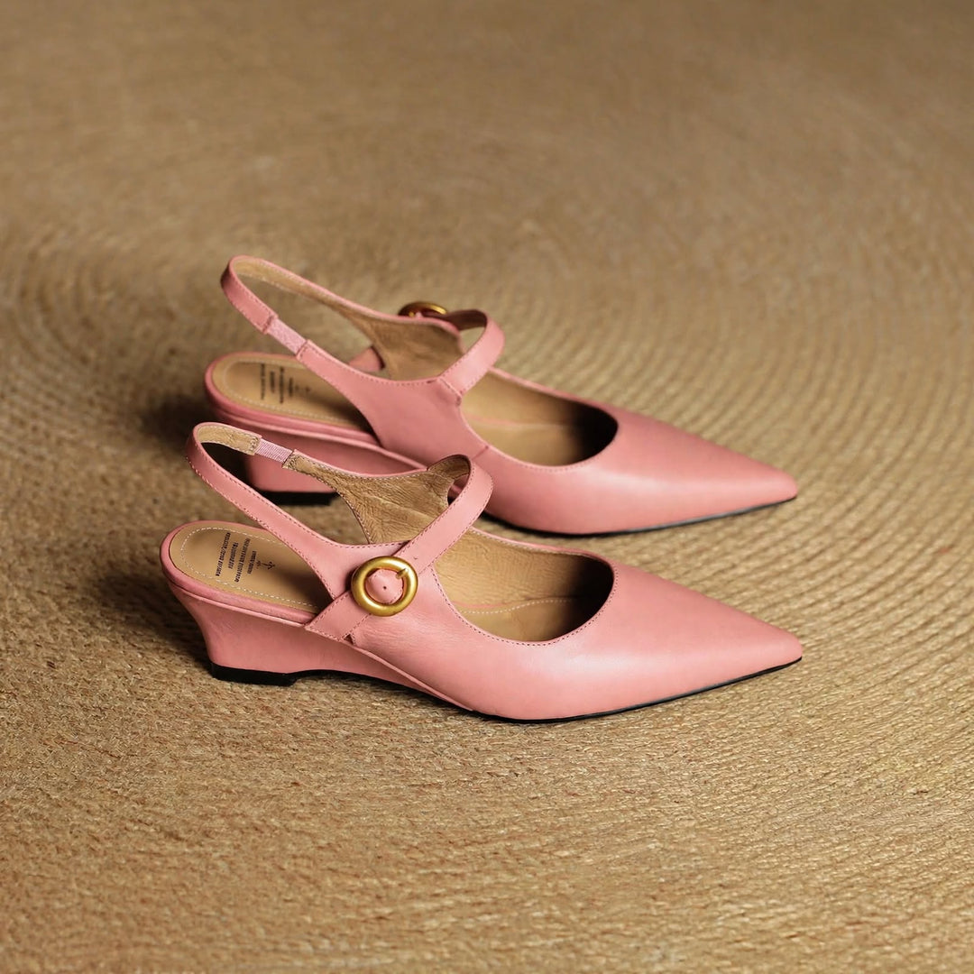 Ramira Genuine Leather Heels
