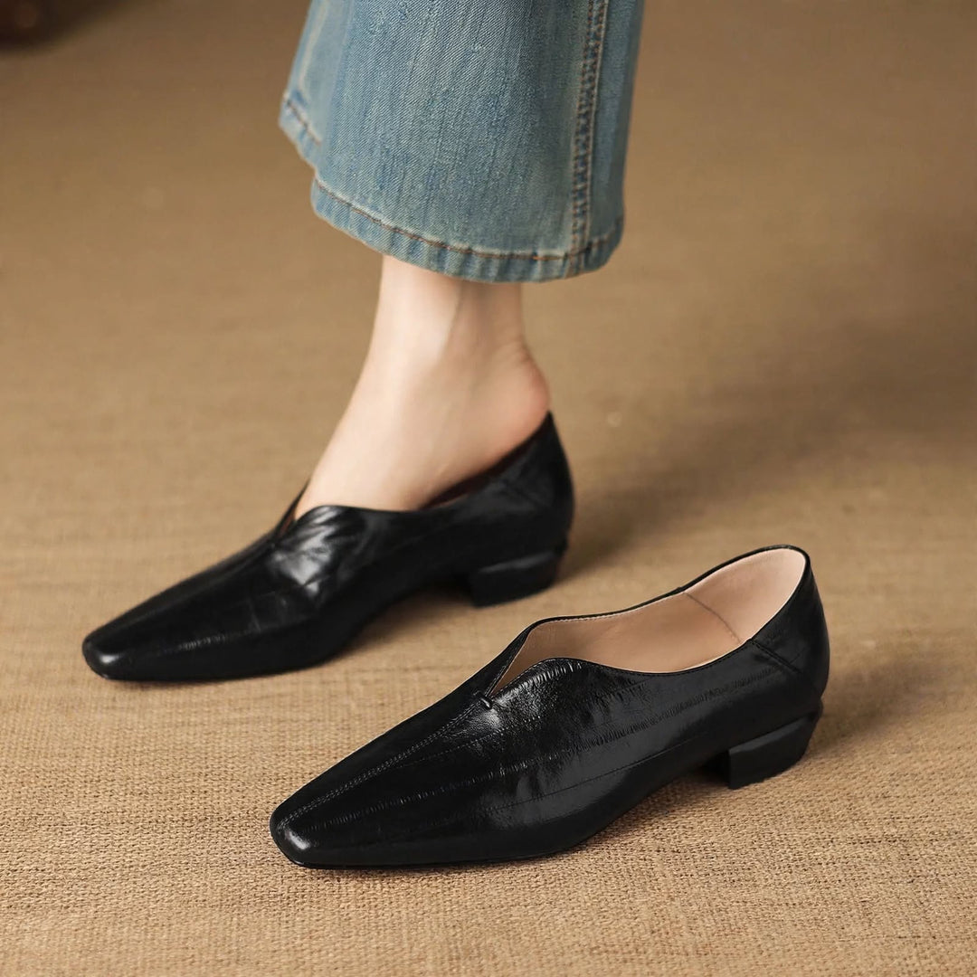 Miranda Genuine Leather Pumps