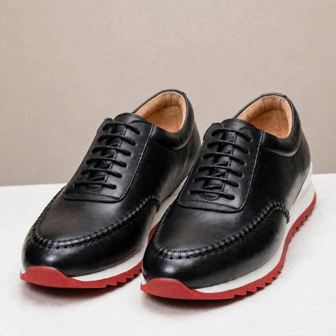 Dorian Cowhide Leather Sneakers