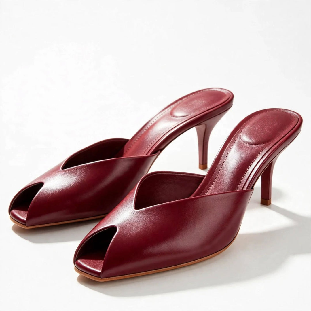 Seraphina Genuine Leather Heels