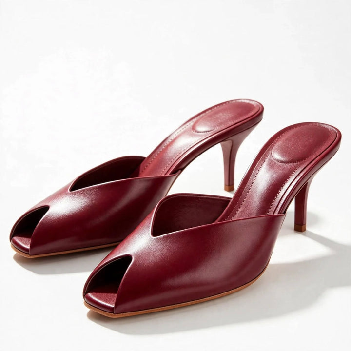Seraphina Genuine Leather Heels
