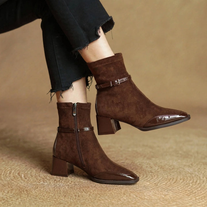 Sloane Suede Ankle Boots