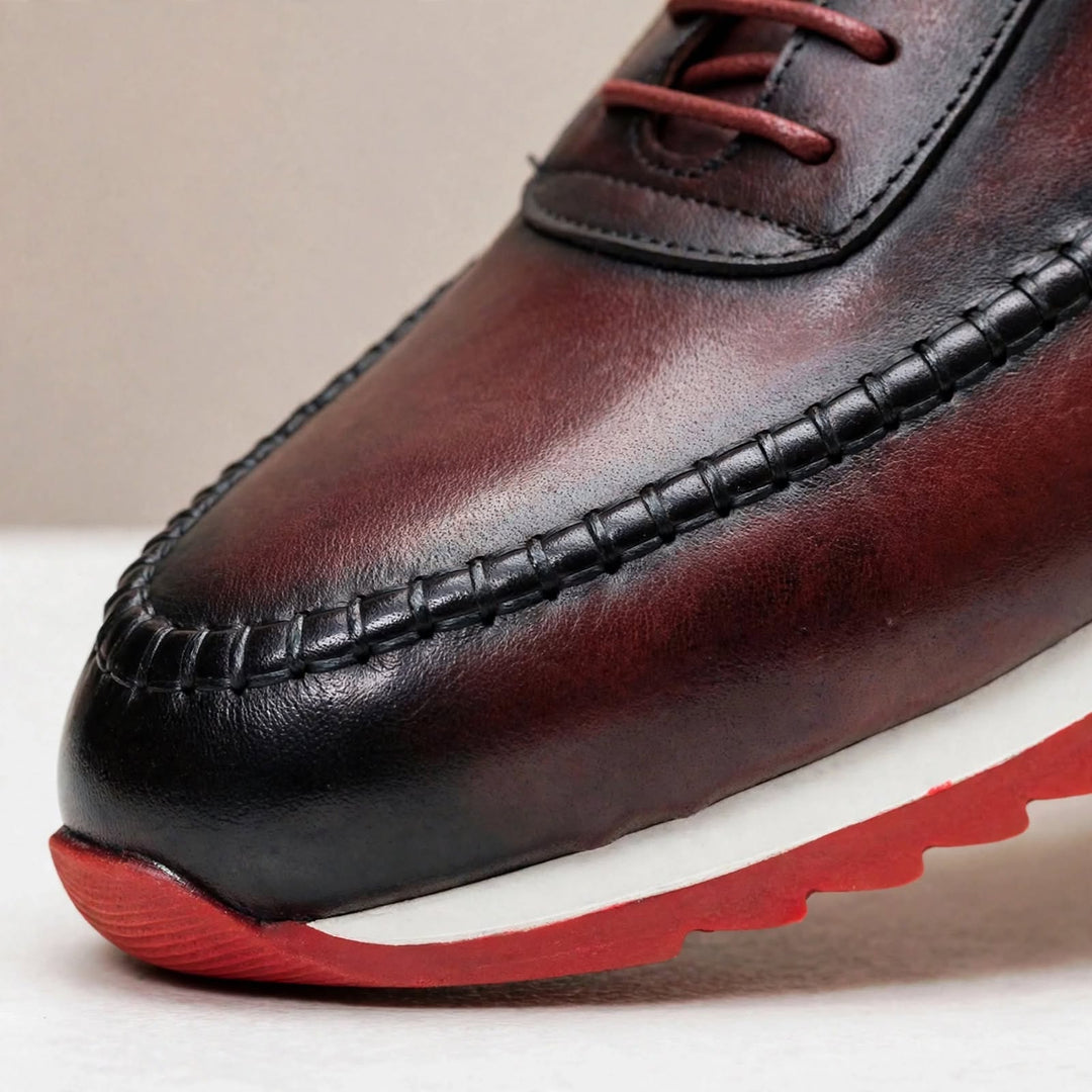 Dorian Cowhide Leather Sneakers