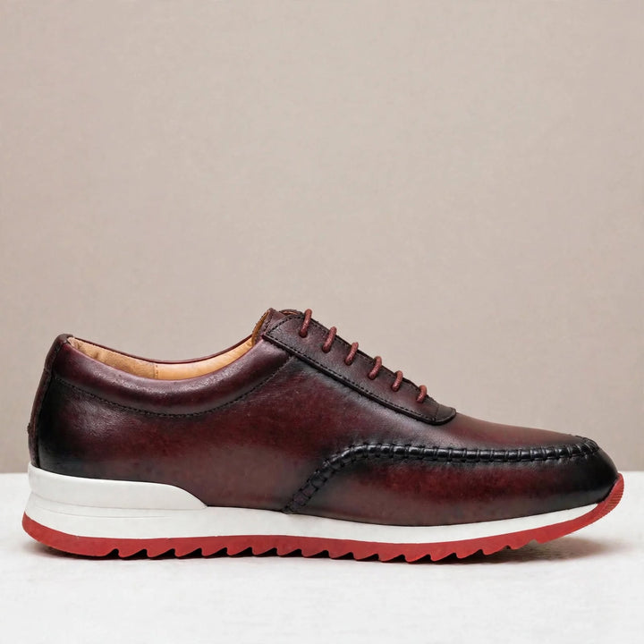 Dorian Cowhide Leather Sneakers