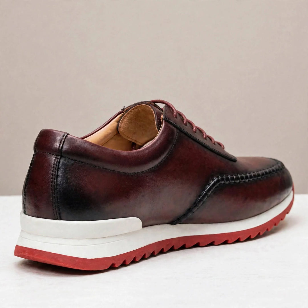 Dorian Cowhide Leather Sneakers
