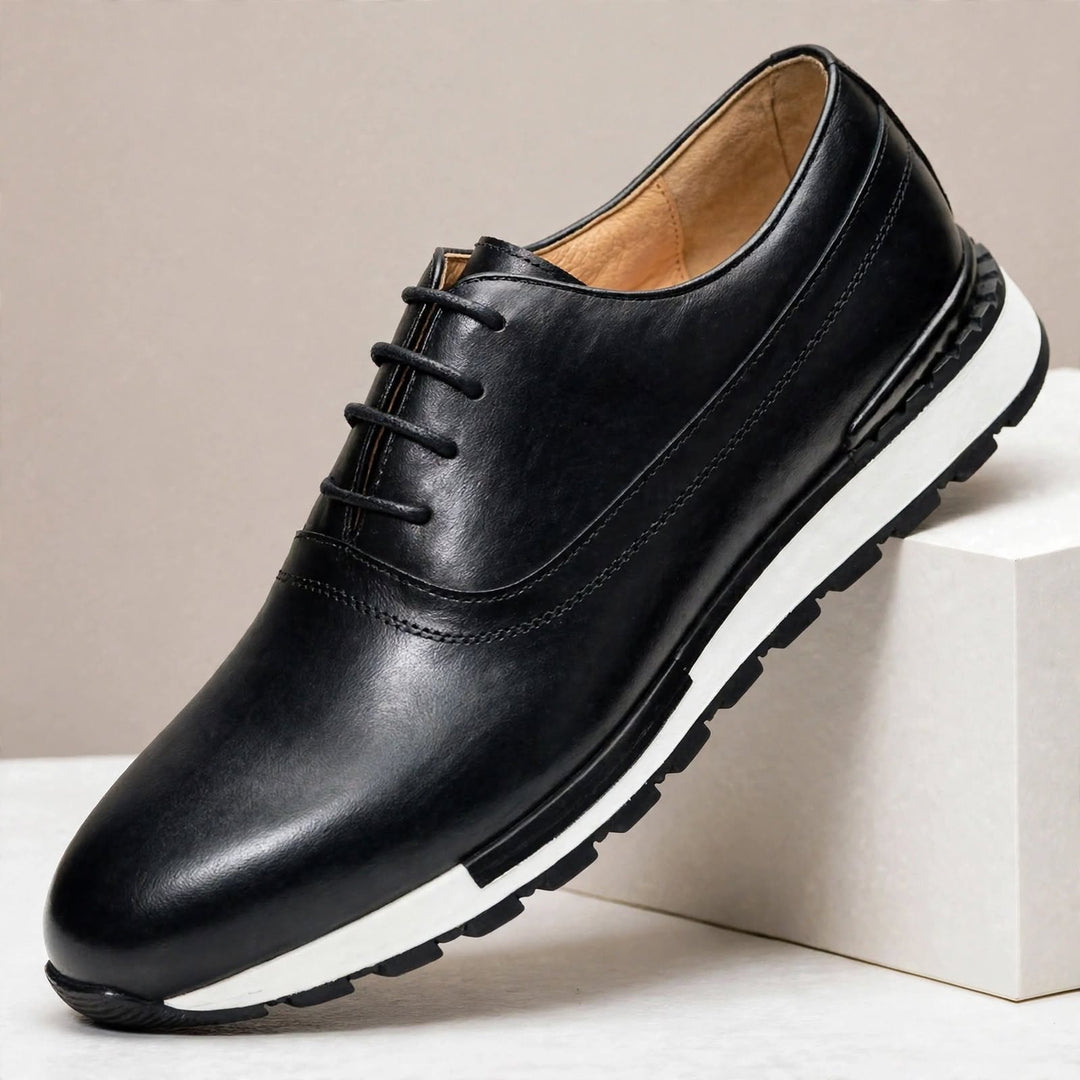 Tresten Cowhide Leather Shoes