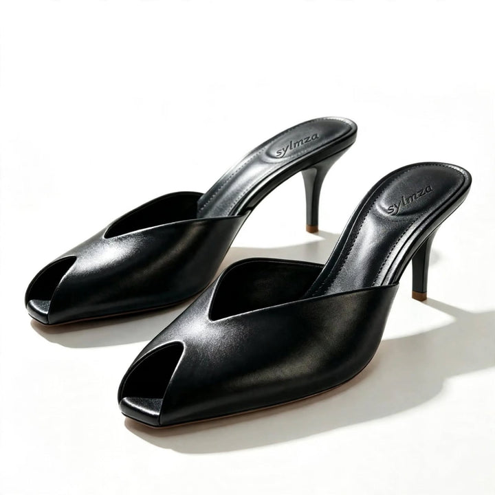 Seraphina Genuine Leather Heels