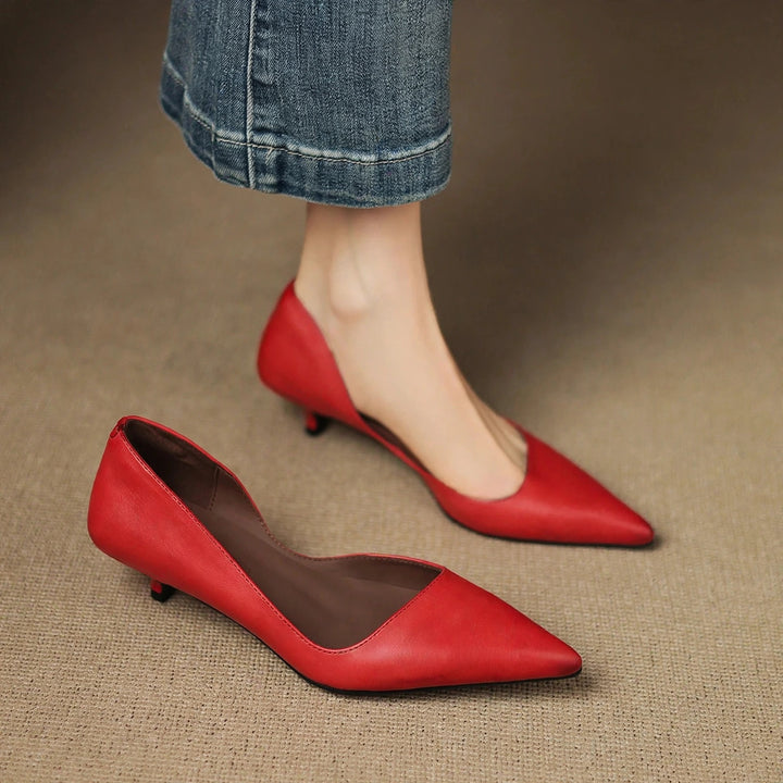 Vienna Genuine Leather Heels