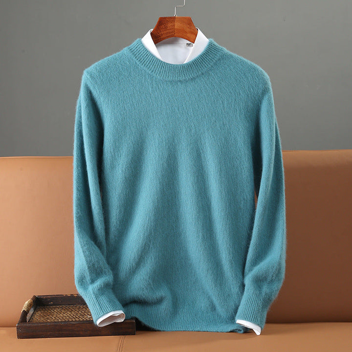 Cole Cashmere-Wool Crewneck Sweater