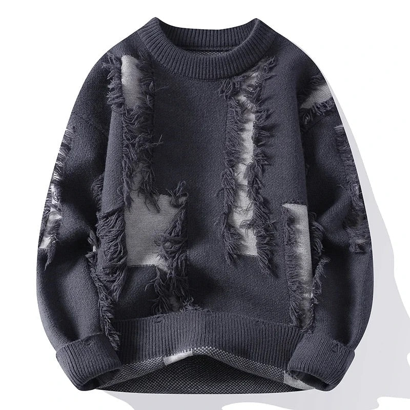 Reeve Fringe-Detail Crewneck Sweater