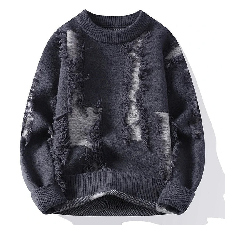Reeve Fringe-Detail Crewneck Sweater